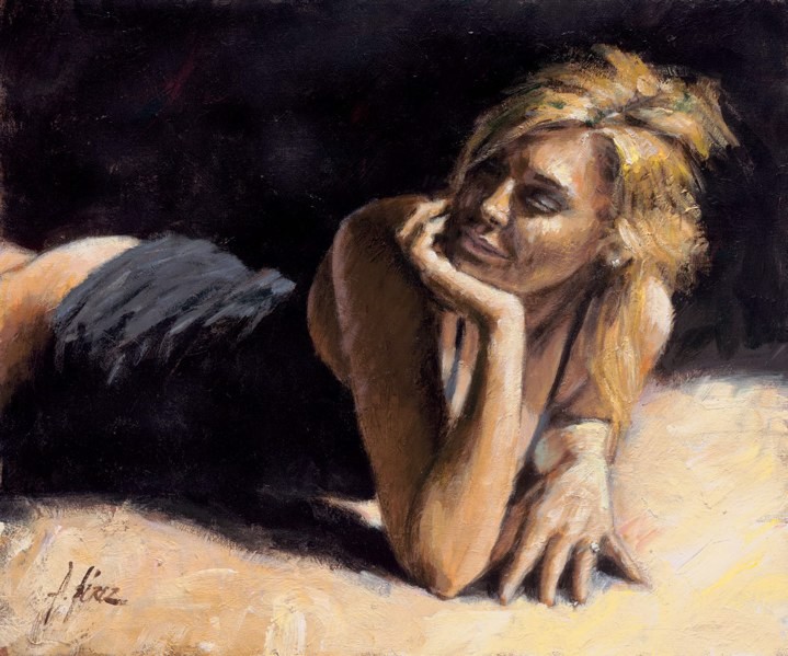 Fabian Perez second blonde